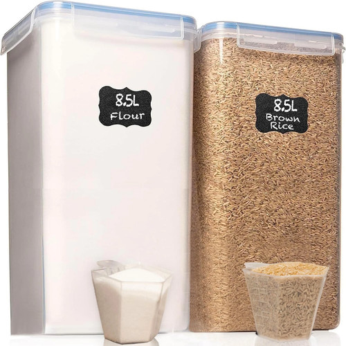 Flour storage container pc - flour,