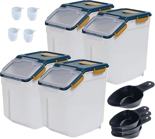 Large flour storage containers - large,