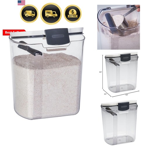 Flour storage container - flour,
