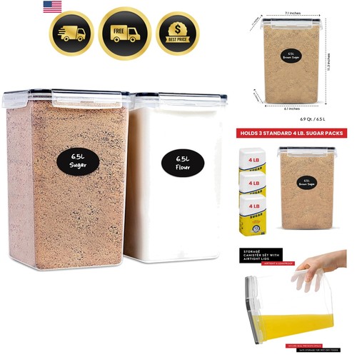 Extra large flour and - large,