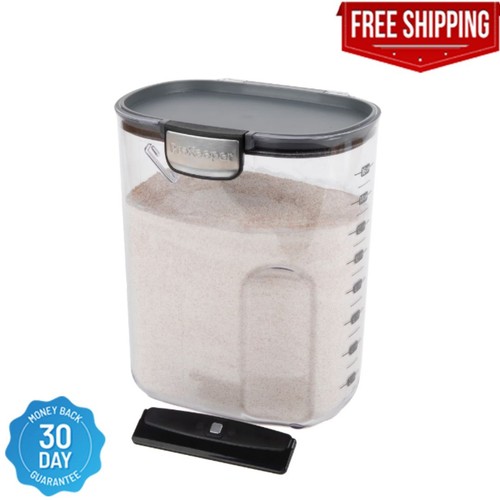 Flour storage container with - storage,