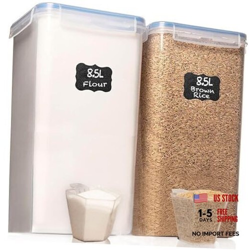 Flour storage container pc - storage,