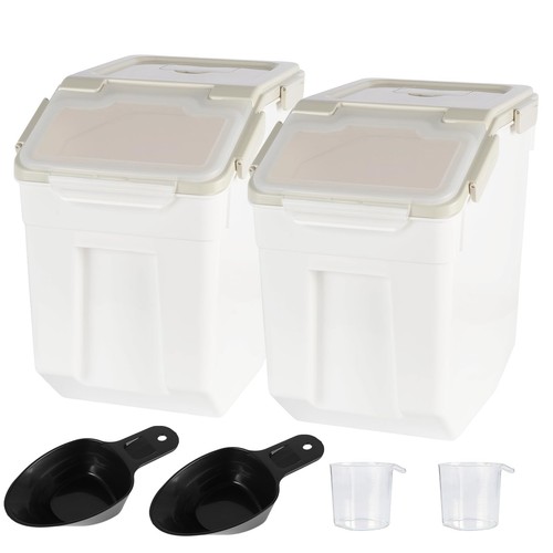 Flour storage containers - storage, 25lb