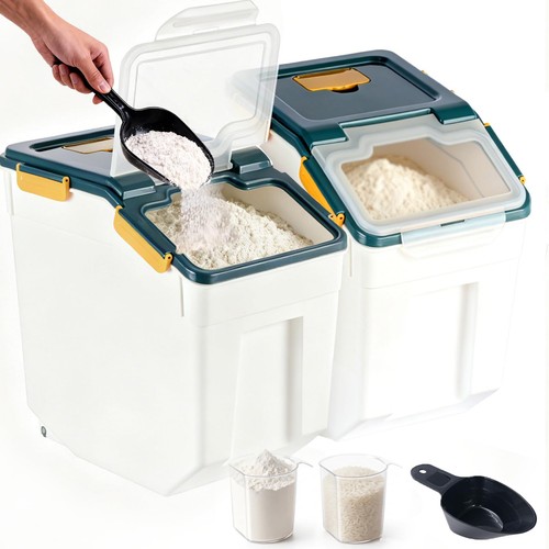 2pcs large flour storage - 2pcs,