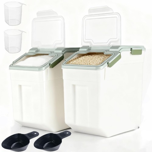 2pcs large flour - 2pcs, storage
