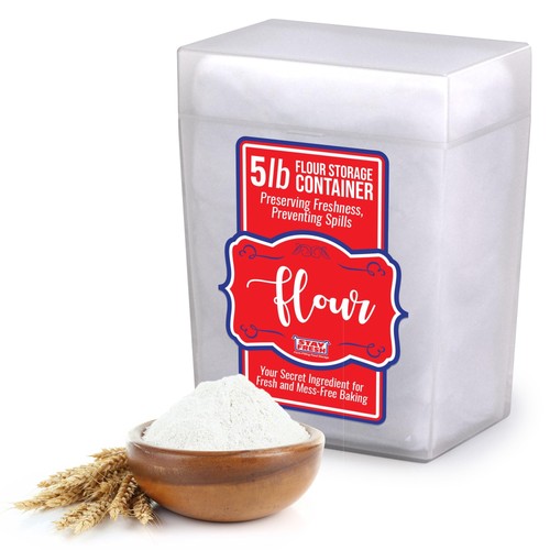 Stay fresh flour container - fresh,
