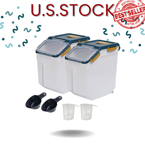 Pack 25lb airtight flour - 25lb,