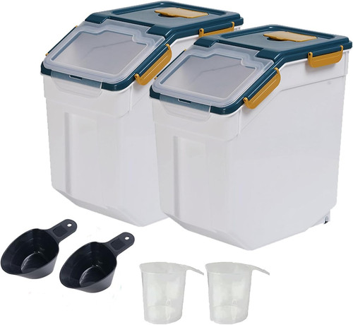 Large flour storage container - flour,
