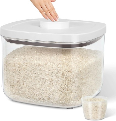 Airtight rice flour container - airtight,