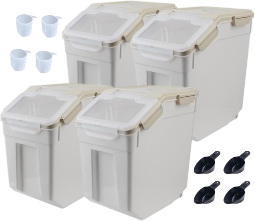 Flour storage container bin - storage,