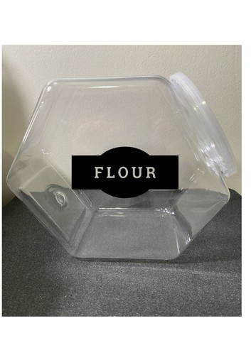 Plastic hexagon shaped - 71,